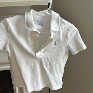 White Ralph Lauren polo